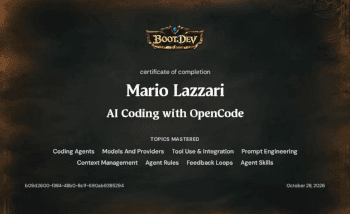 AI coding with OpenCode
