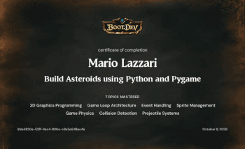 Asteroids in Python