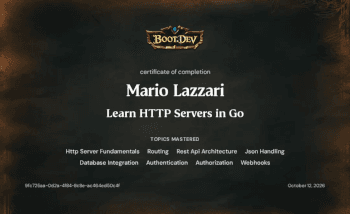 Learn HTTP server in Go