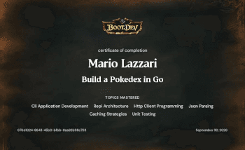 Build a Pokedex in Go