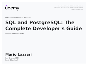 Postgres complete guide
