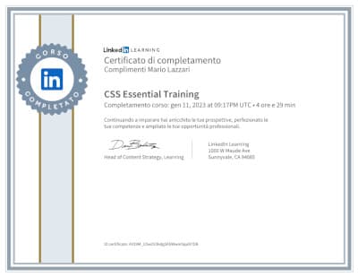 CSS essential training