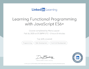 Functional programming with ES6