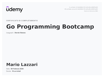 Go programming bootcamp