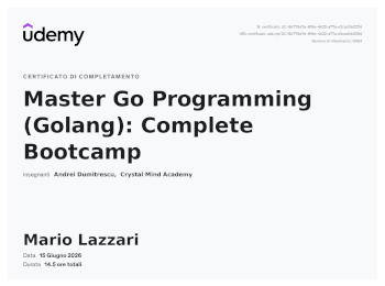 Go complete bootcamp