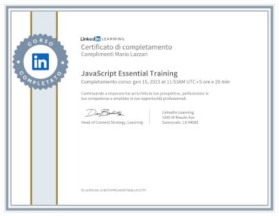 JavaScript essential training