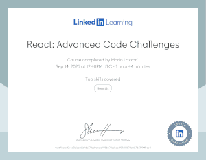 React advanced code challenges