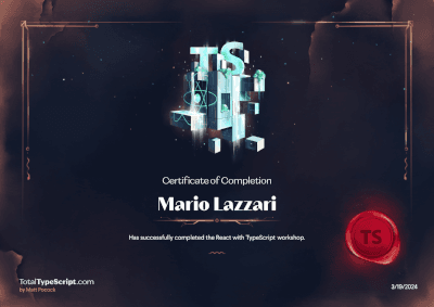 React with TypeScript