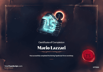 Solving TypeScript errors