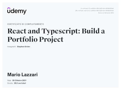 React and Typescript: Build a Portfolio